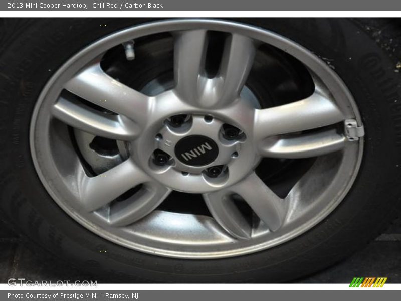 Chili Red / Carbon Black 2013 Mini Cooper Hardtop