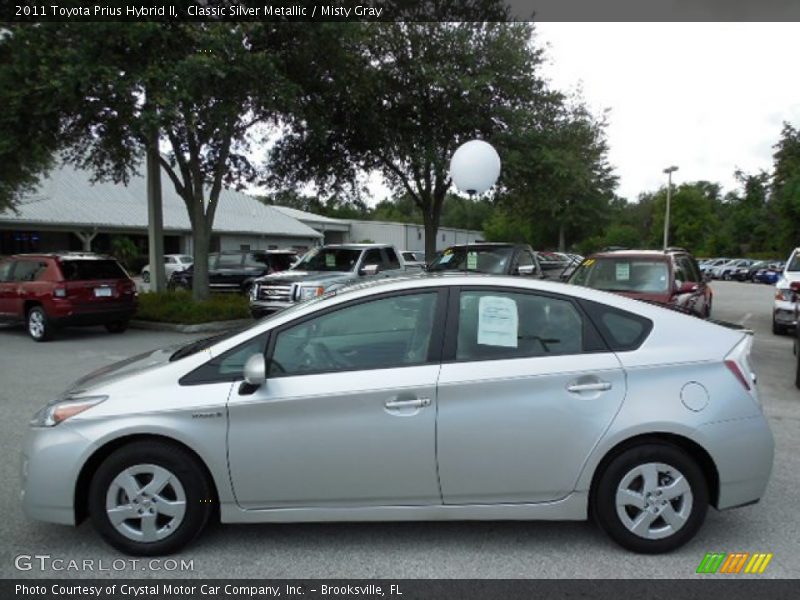 Classic Silver Metallic / Misty Gray 2011 Toyota Prius Hybrid II