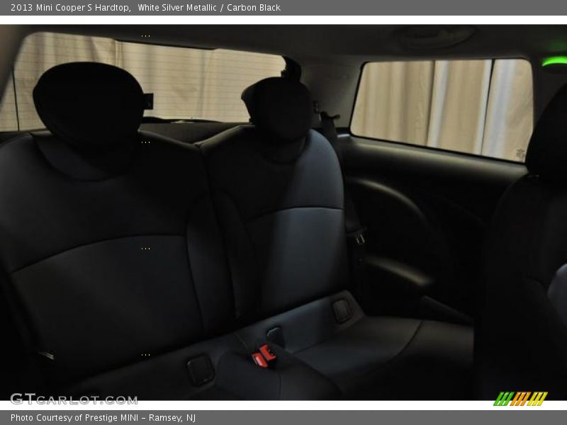 White Silver Metallic / Carbon Black 2013 Mini Cooper S Hardtop