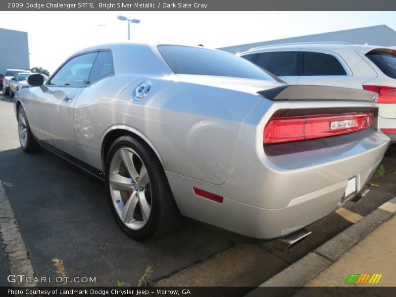 Bright Silver Metallic / Dark Slate Gray 2009 Dodge Challenger SRT8