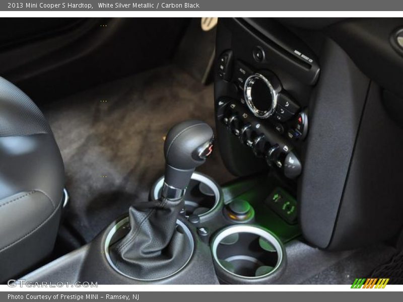 White Silver Metallic / Carbon Black 2013 Mini Cooper S Hardtop