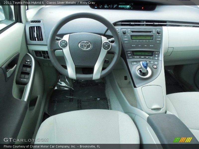 Classic Silver Metallic / Misty Gray 2011 Toyota Prius Hybrid II