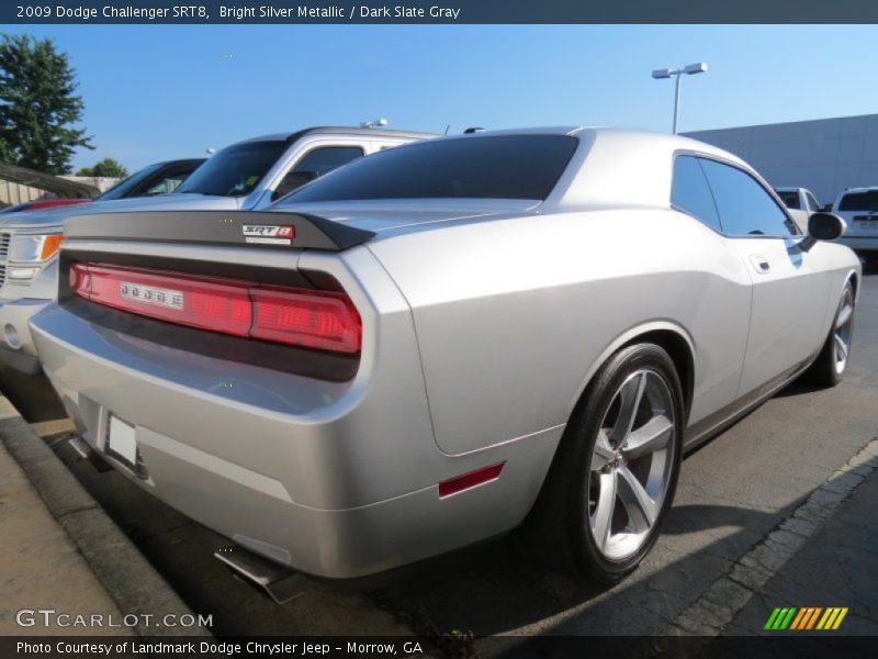 Bright Silver Metallic / Dark Slate Gray 2009 Dodge Challenger SRT8