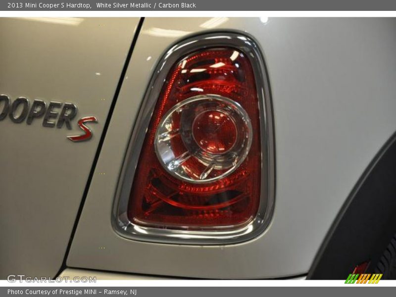 White Silver Metallic / Carbon Black 2013 Mini Cooper S Hardtop