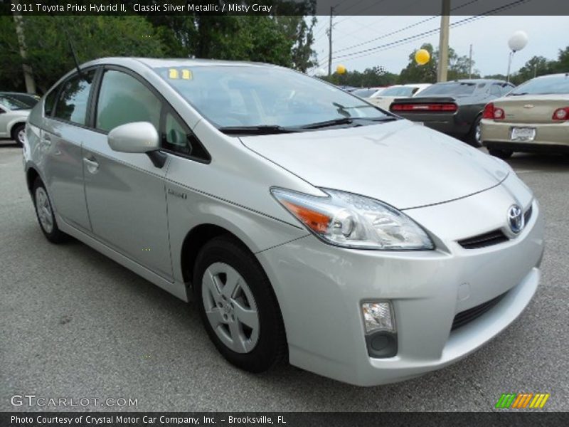 Classic Silver Metallic / Misty Gray 2011 Toyota Prius Hybrid II