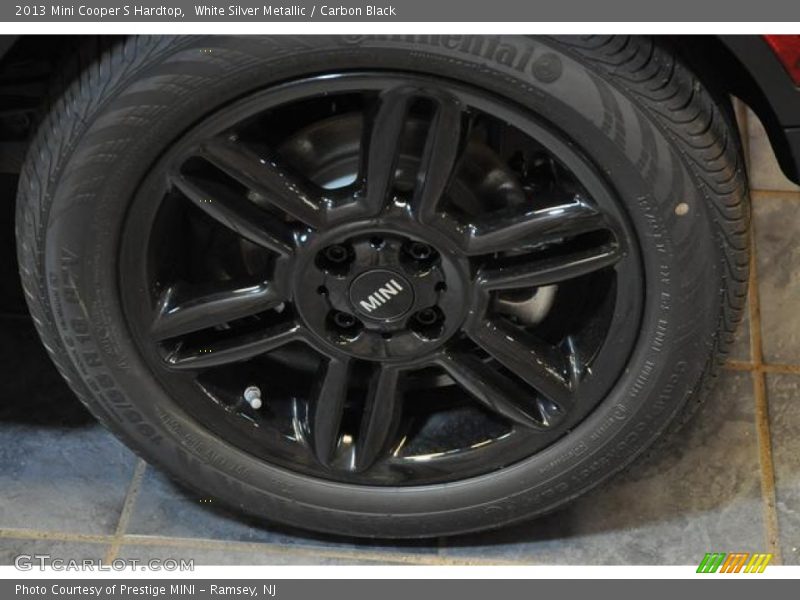 White Silver Metallic / Carbon Black 2013 Mini Cooper S Hardtop