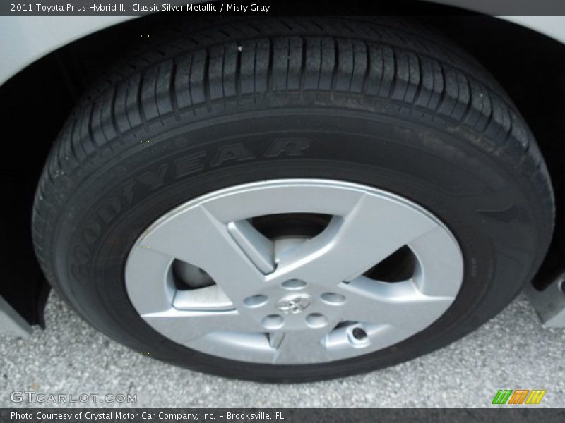 Classic Silver Metallic / Misty Gray 2011 Toyota Prius Hybrid II