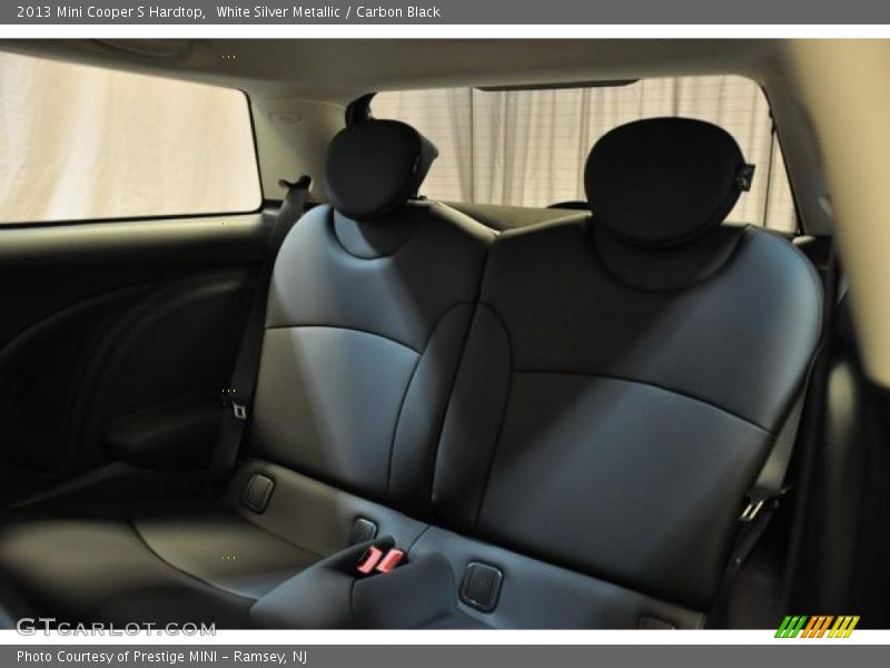 White Silver Metallic / Carbon Black 2013 Mini Cooper S Hardtop