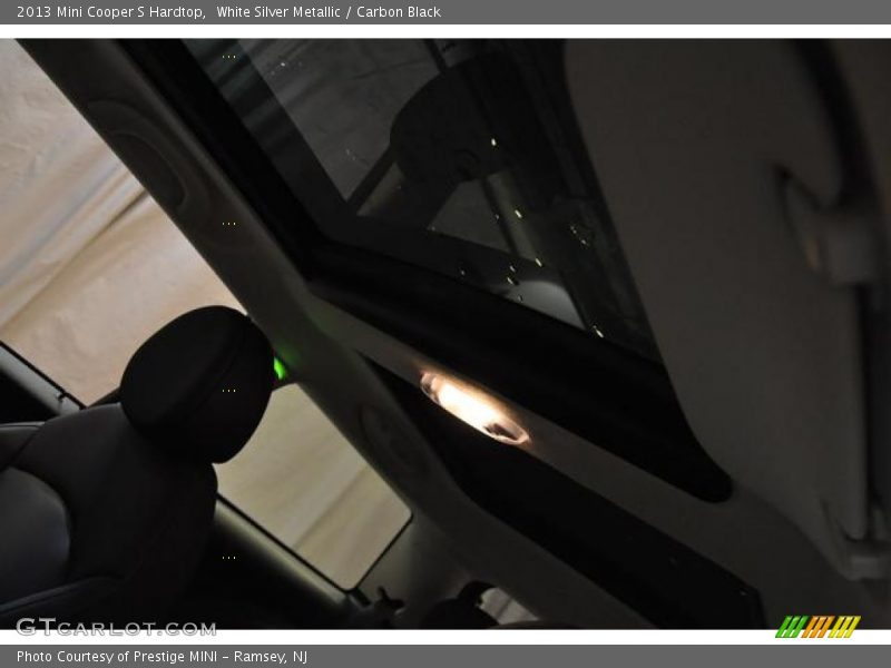 White Silver Metallic / Carbon Black 2013 Mini Cooper S Hardtop