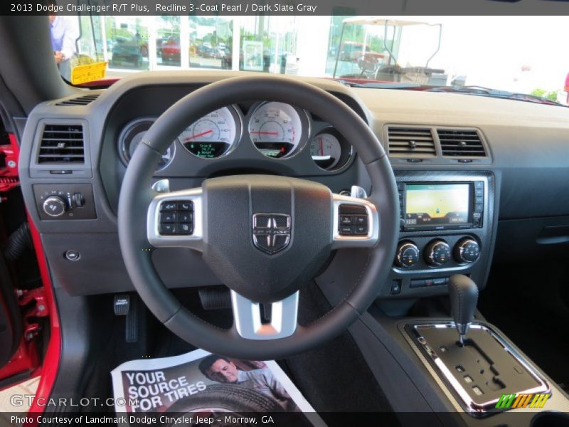 Redline 3-Coat Pearl / Dark Slate Gray 2013 Dodge Challenger R/T Plus