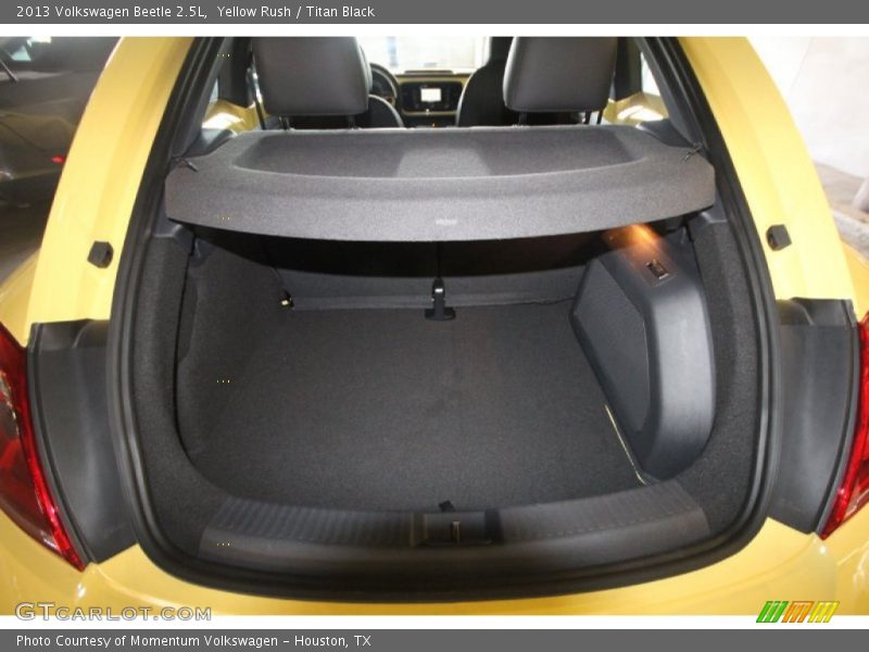 Yellow Rush / Titan Black 2013 Volkswagen Beetle 2.5L