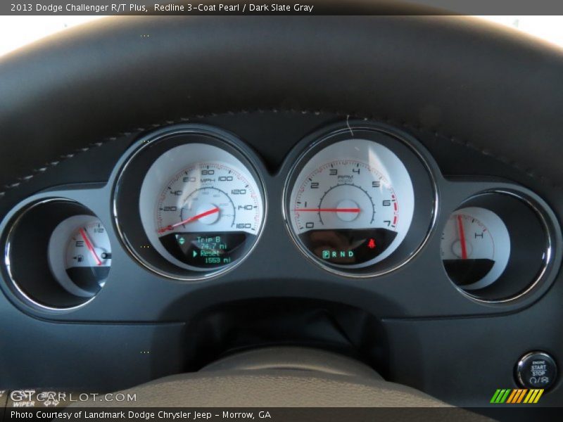 Redline 3-Coat Pearl / Dark Slate Gray 2013 Dodge Challenger R/T Plus