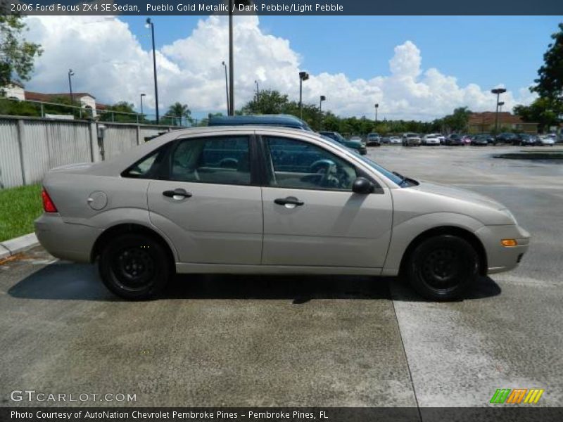 Pueblo Gold Metallic / Dark Pebble/Light Pebble 2006 Ford Focus ZX4 SE Sedan