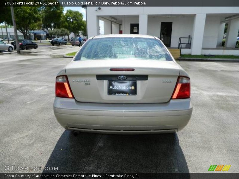 Pueblo Gold Metallic / Dark Pebble/Light Pebble 2006 Ford Focus ZX4 SE Sedan