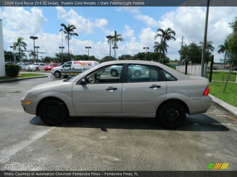 Pueblo Gold Metallic / Dark Pebble/Light Pebble 2006 Ford Focus ZX4 SE Sedan