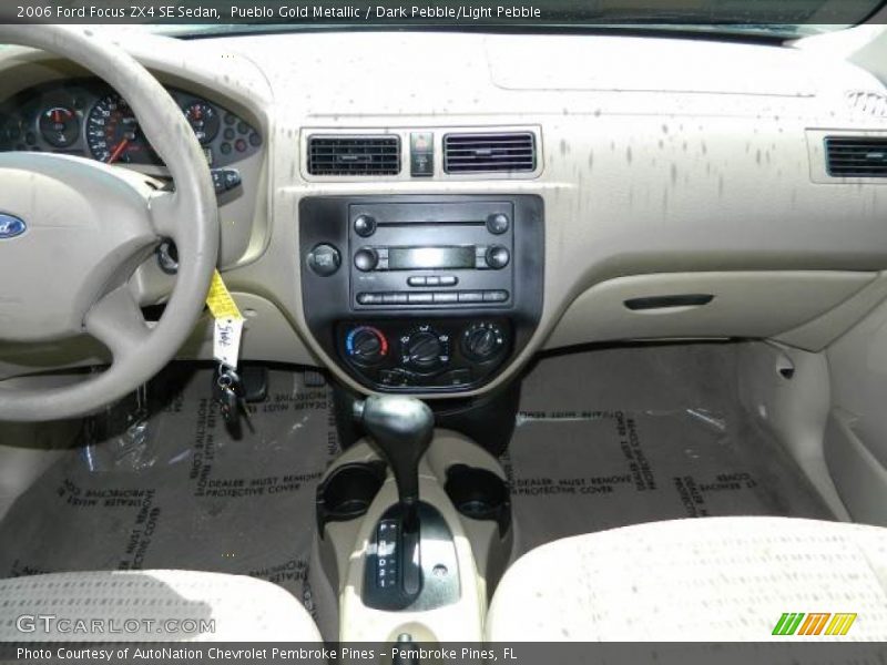 Pueblo Gold Metallic / Dark Pebble/Light Pebble 2006 Ford Focus ZX4 SE Sedan