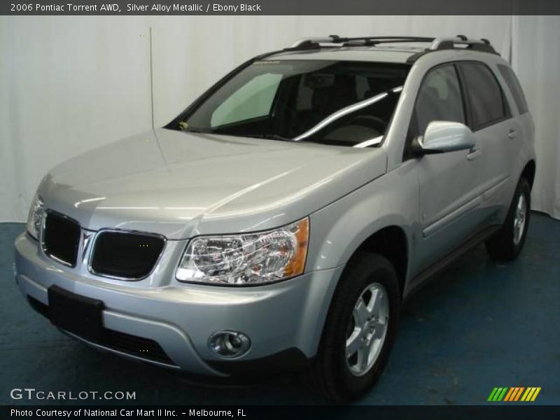 Silver Alloy Metallic / Ebony Black 2006 Pontiac Torrent AWD