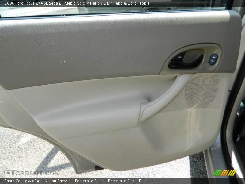 Pueblo Gold Metallic / Dark Pebble/Light Pebble 2006 Ford Focus ZX4 SE Sedan
