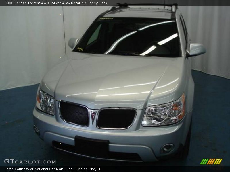Silver Alloy Metallic / Ebony Black 2006 Pontiac Torrent AWD