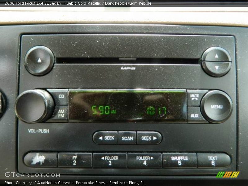 Pueblo Gold Metallic / Dark Pebble/Light Pebble 2006 Ford Focus ZX4 SE Sedan