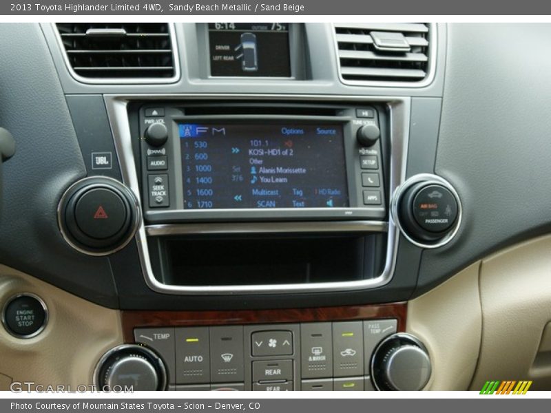 Sandy Beach Metallic / Sand Beige 2013 Toyota Highlander Limited 4WD