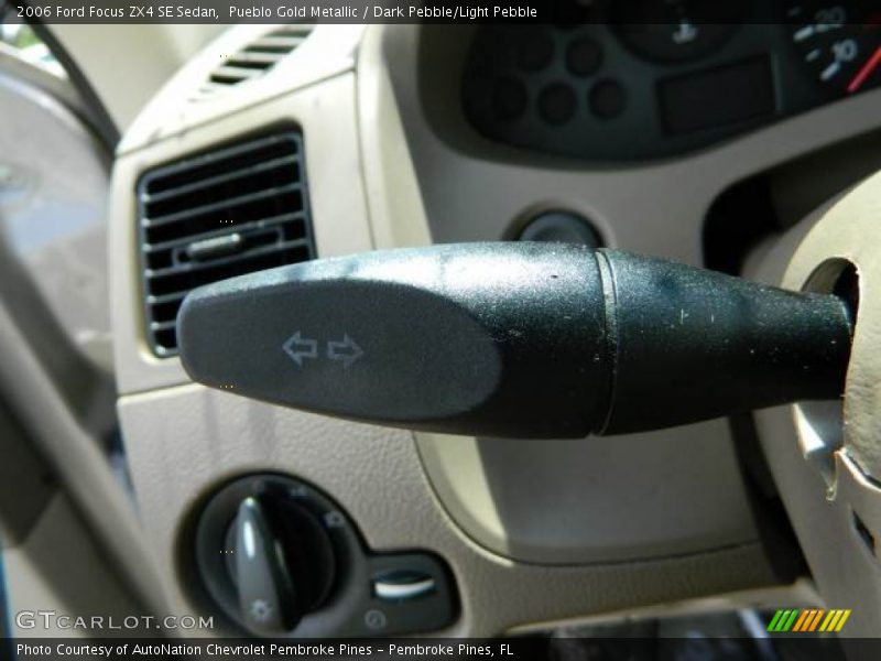 Pueblo Gold Metallic / Dark Pebble/Light Pebble 2006 Ford Focus ZX4 SE Sedan