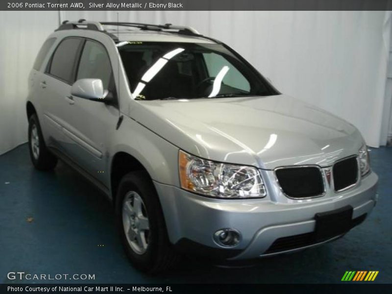 Silver Alloy Metallic / Ebony Black 2006 Pontiac Torrent AWD