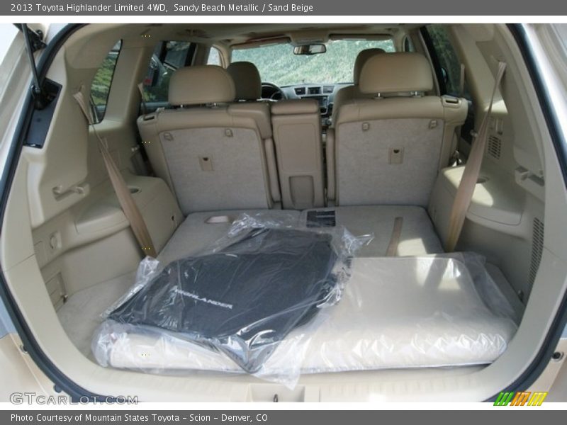 Sandy Beach Metallic / Sand Beige 2013 Toyota Highlander Limited 4WD