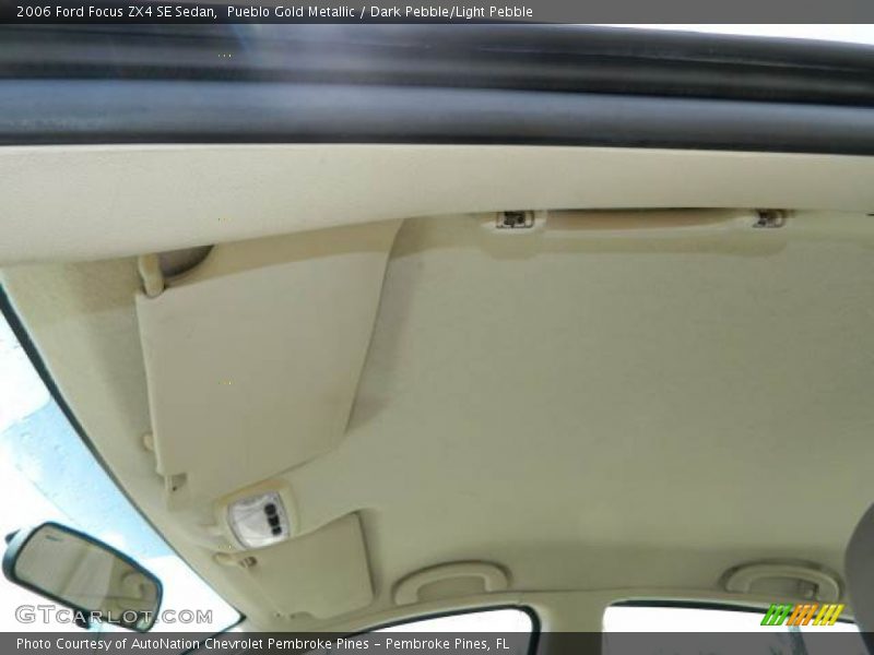 Pueblo Gold Metallic / Dark Pebble/Light Pebble 2006 Ford Focus ZX4 SE Sedan