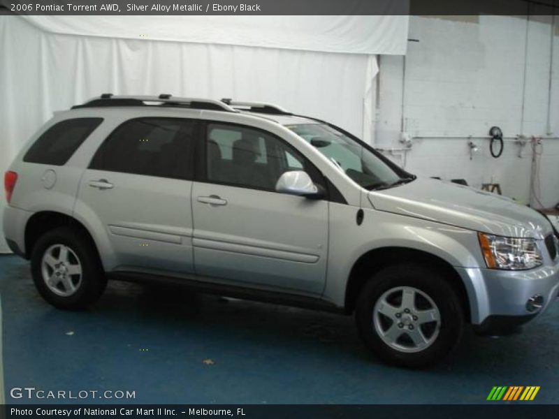 Silver Alloy Metallic / Ebony Black 2006 Pontiac Torrent AWD