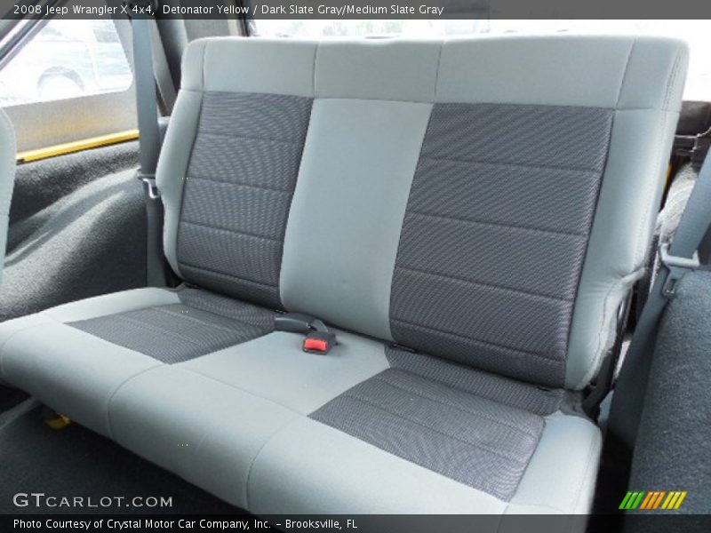 Detonator Yellow / Dark Slate Gray/Medium Slate Gray 2008 Jeep Wrangler X 4x4