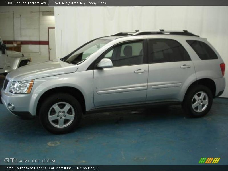 Silver Alloy Metallic / Ebony Black 2006 Pontiac Torrent AWD