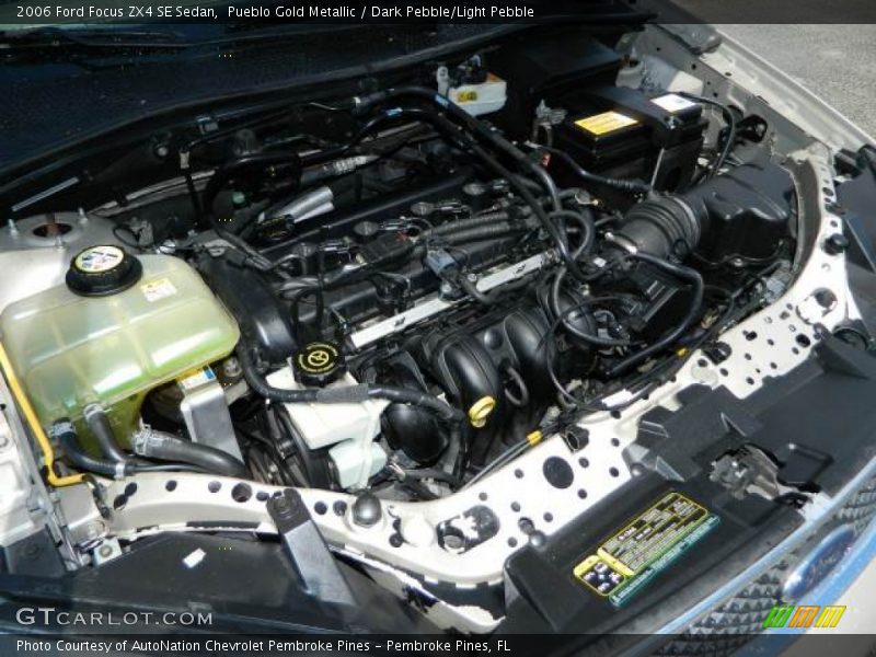 Pueblo Gold Metallic / Dark Pebble/Light Pebble 2006 Ford Focus ZX4 SE Sedan