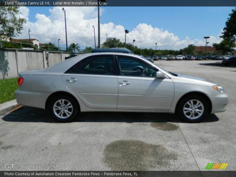 Lunar Mist Metallic / Stone Gray 2006 Toyota Camry LE V6