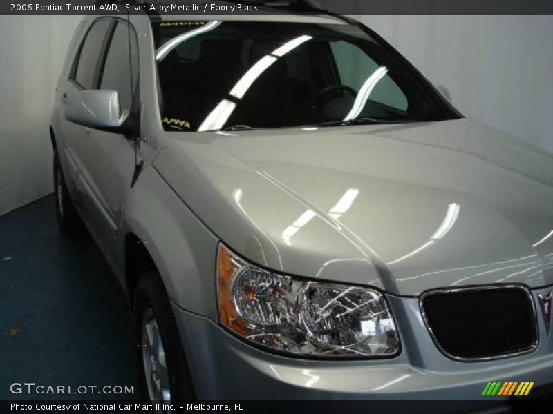 Silver Alloy Metallic / Ebony Black 2006 Pontiac Torrent AWD