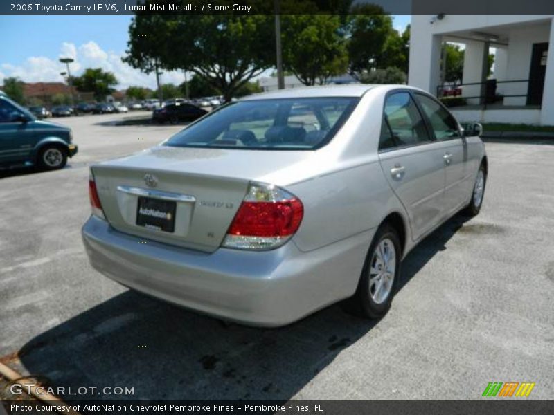 Lunar Mist Metallic / Stone Gray 2006 Toyota Camry LE V6