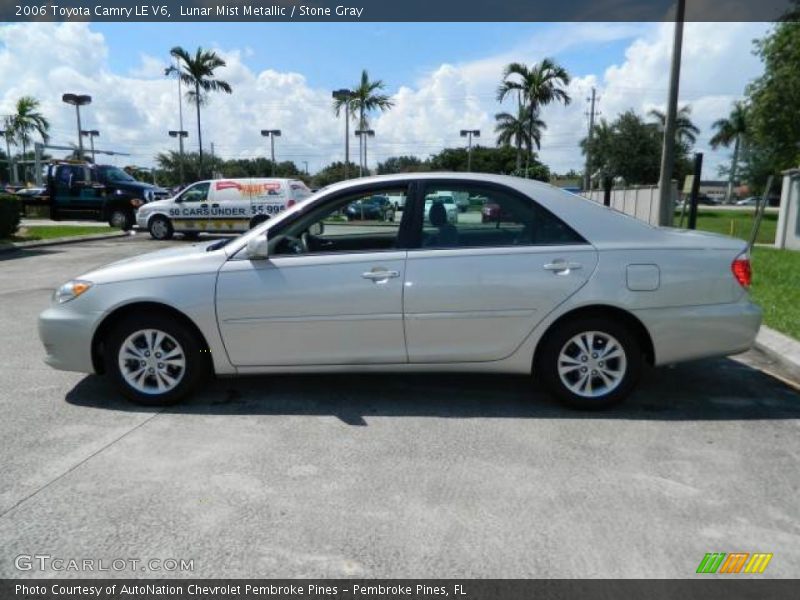Lunar Mist Metallic / Stone Gray 2006 Toyota Camry LE V6