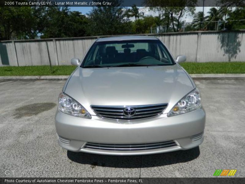 Lunar Mist Metallic / Stone Gray 2006 Toyota Camry LE V6