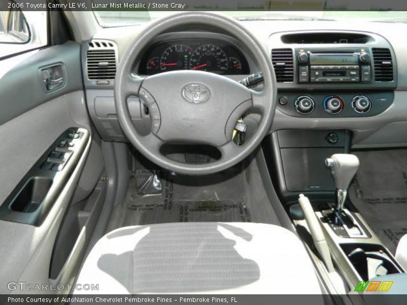 Lunar Mist Metallic / Stone Gray 2006 Toyota Camry LE V6