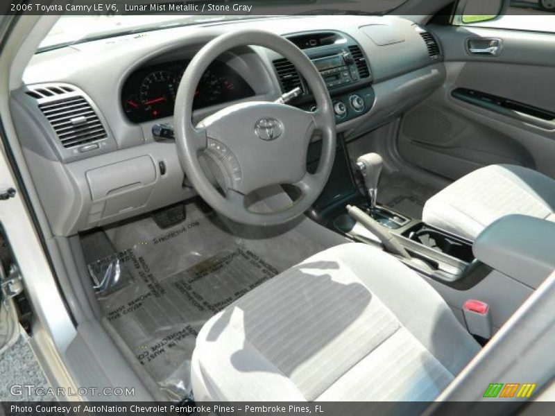 Lunar Mist Metallic / Stone Gray 2006 Toyota Camry LE V6