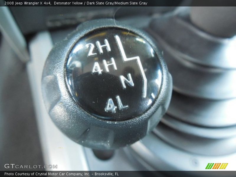 Detonator Yellow / Dark Slate Gray/Medium Slate Gray 2008 Jeep Wrangler X 4x4