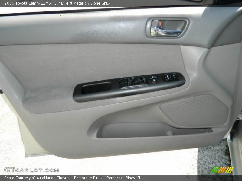 Lunar Mist Metallic / Stone Gray 2006 Toyota Camry LE V6