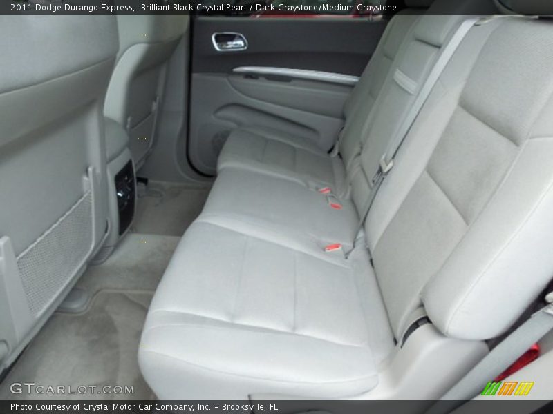 Brilliant Black Crystal Pearl / Dark Graystone/Medium Graystone 2011 Dodge Durango Express