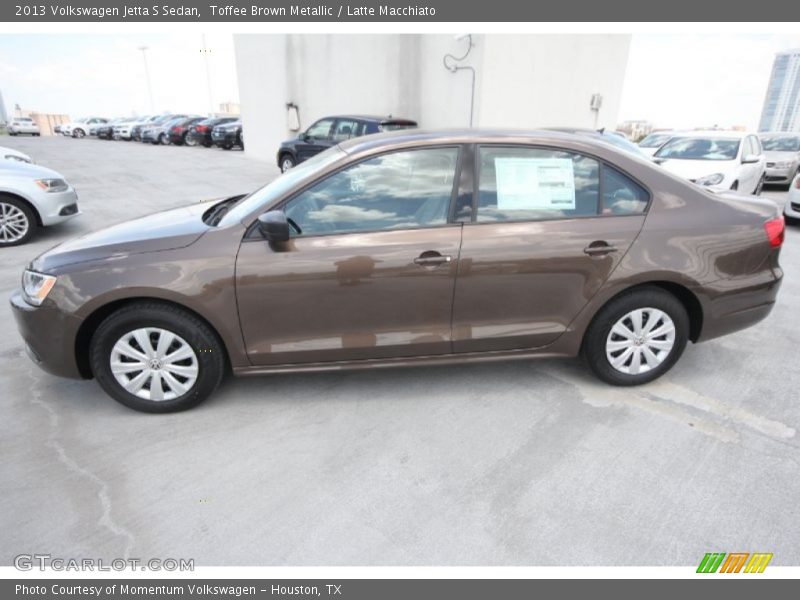 Toffee Brown Metallic / Latte Macchiato 2013 Volkswagen Jetta S Sedan