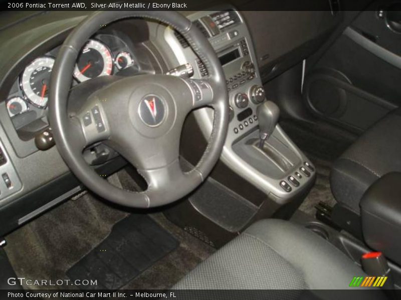 Silver Alloy Metallic / Ebony Black 2006 Pontiac Torrent AWD