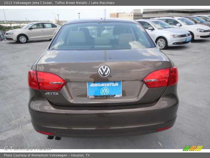 Toffee Brown Metallic / Latte Macchiato 2013 Volkswagen Jetta S Sedan