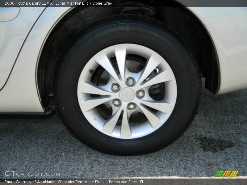 Lunar Mist Metallic / Stone Gray 2006 Toyota Camry LE V6