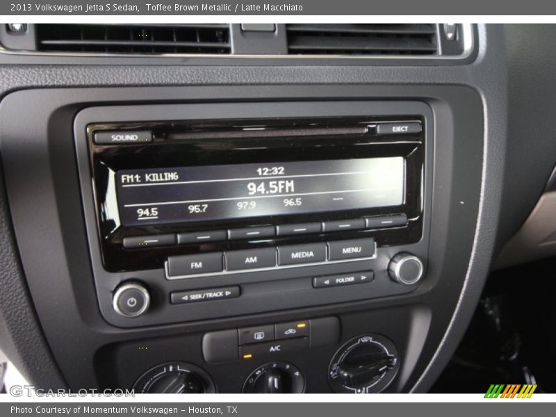 Toffee Brown Metallic / Latte Macchiato 2013 Volkswagen Jetta S Sedan