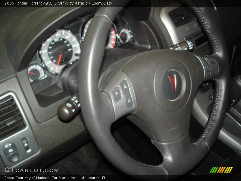 Silver Alloy Metallic / Ebony Black 2006 Pontiac Torrent AWD