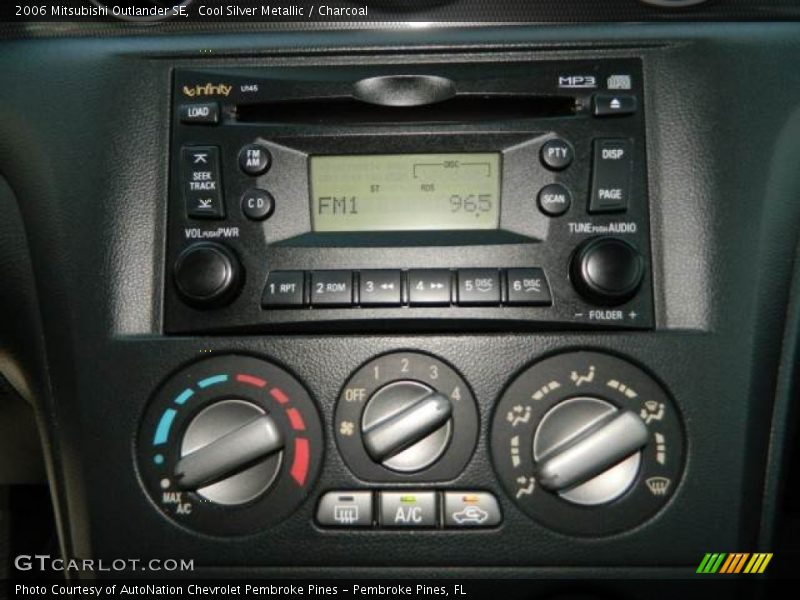 Cool Silver Metallic / Charcoal 2006 Mitsubishi Outlander SE
